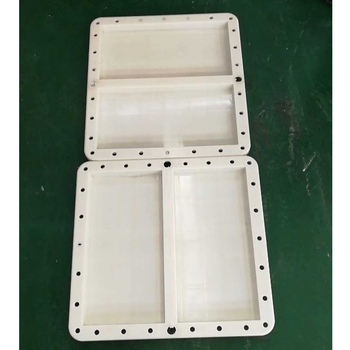 Reazone Molds 40cm(15.75in) Pavemengt Mould ABS Paving Stone Cement Tiles Plastic Mold