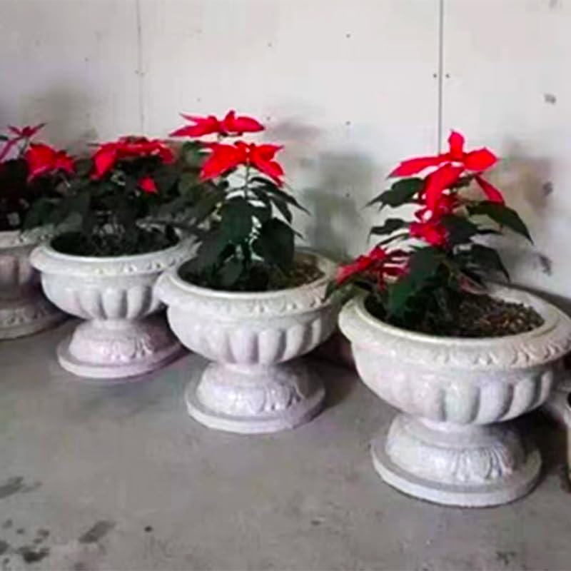 Reazone ABS Diameter 42cm Plastic Precast Concrete Flower Pot Planter Molds for Sale