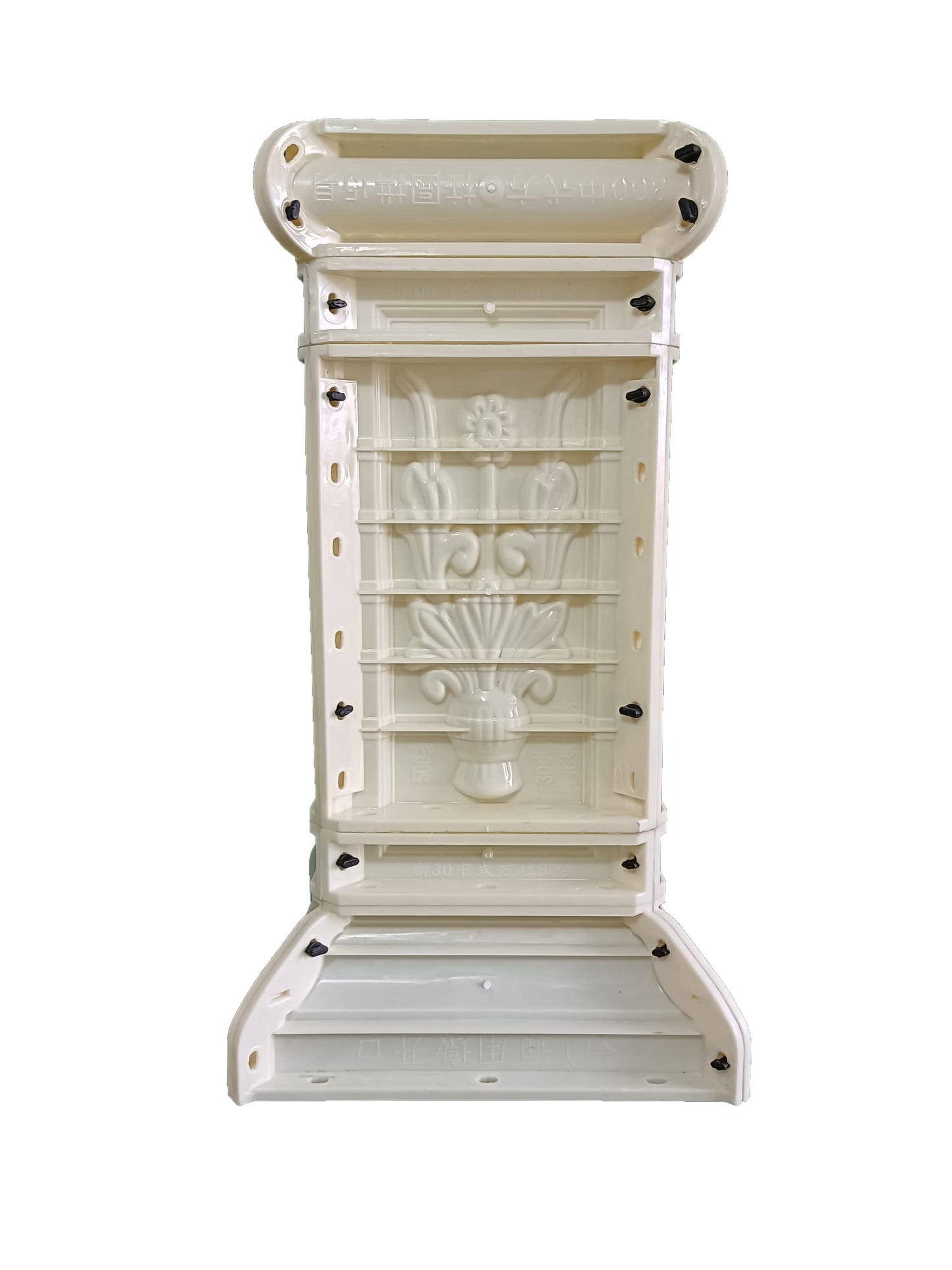Reazone Molds Square Pillar pier Mold, Roman Pillar pier Column, European Square Pillar pier Foot Model