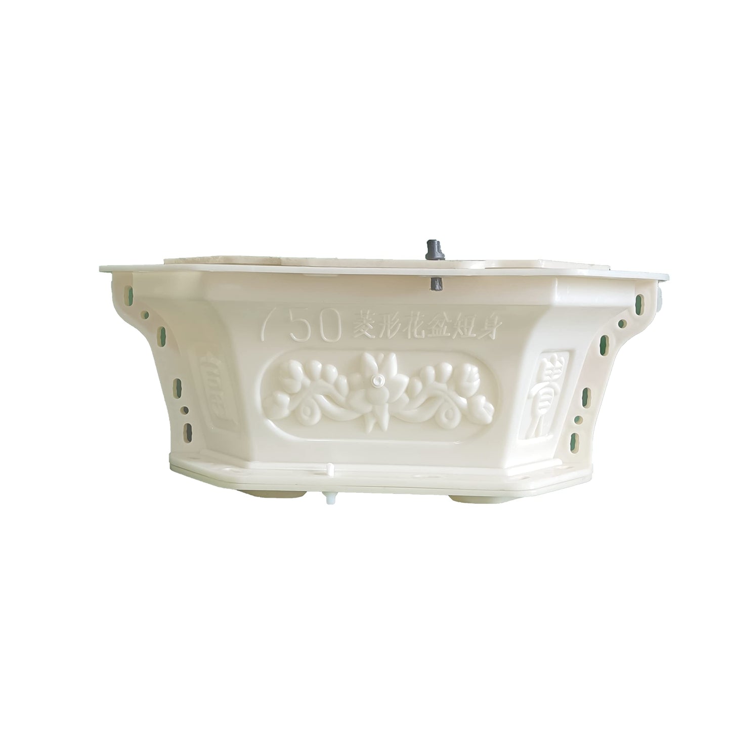 Reazone Molds Diamond-Shaped Home-Made Flower Pot Mold, New Concrete ABS Material Model