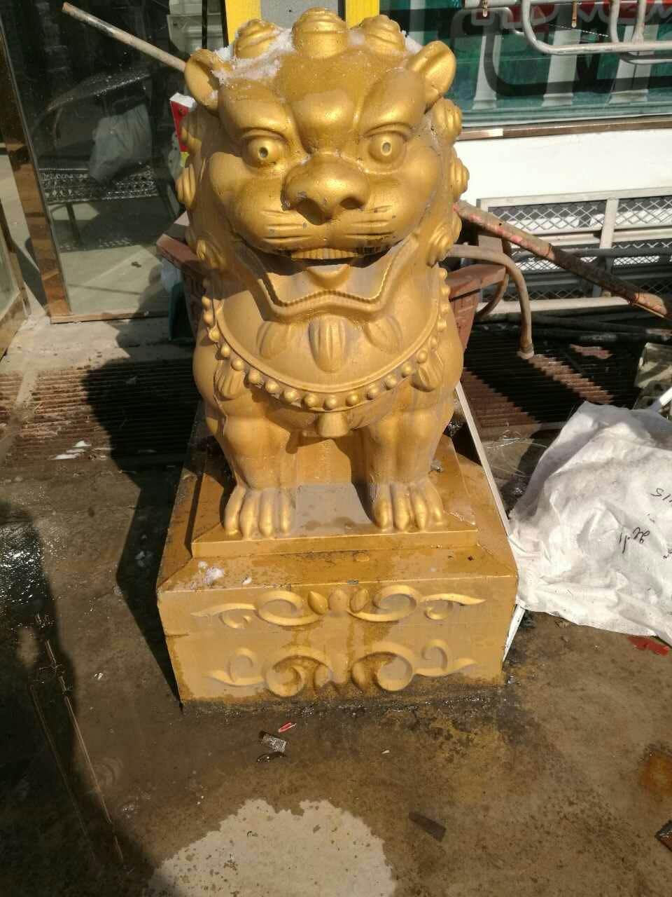 Reazone Molds RZS05 Little Lion Shape Plastic ABS Cement Mould Concrete Mold Farmwork