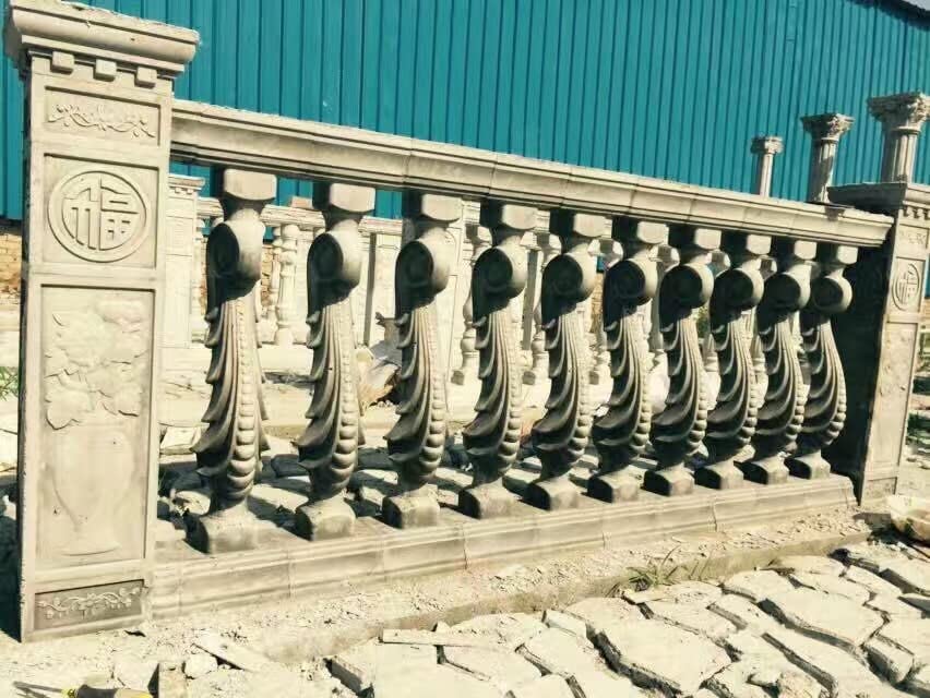 Modern Sea Horse Casting Decorative Baluster Rail Molds for Concrete