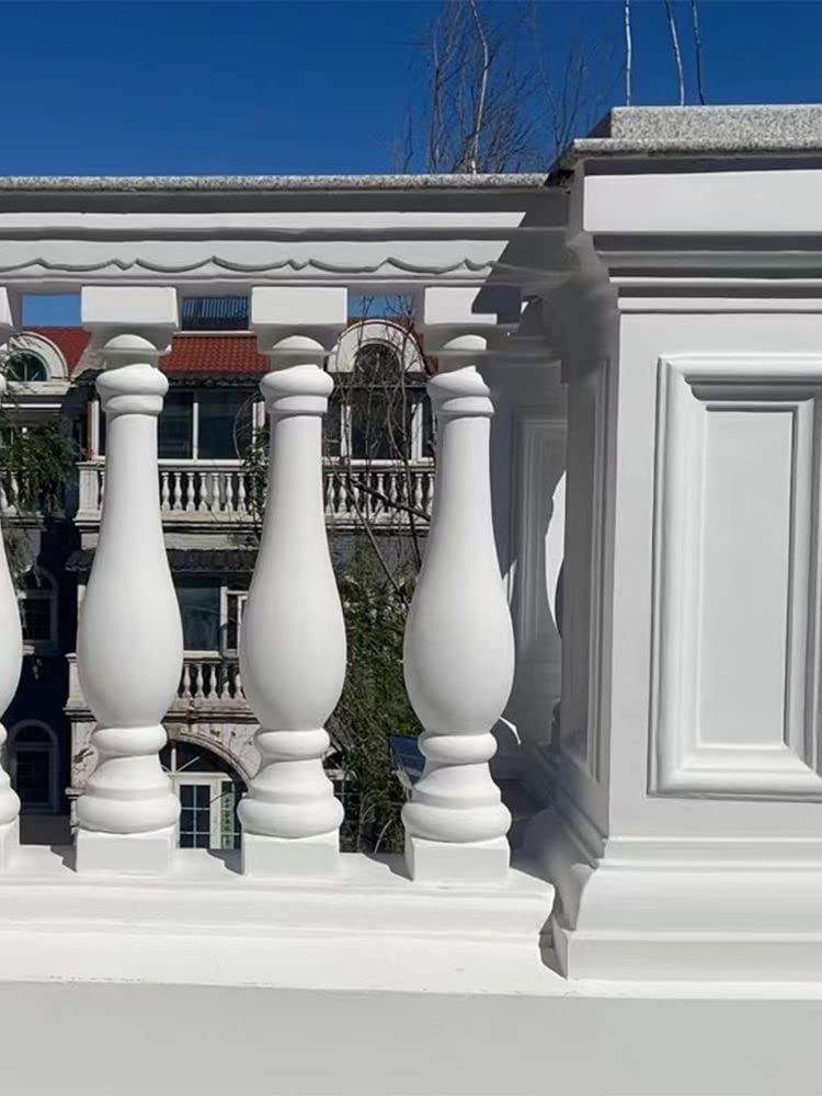 Roman Columns Railing Mold Balcony Fence Flower Bottle Armrest Cement Column Thick Model European Style Villa is Padded