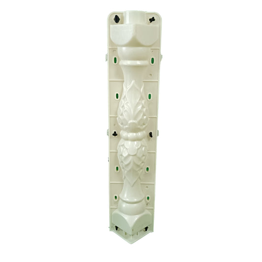 Decorative Precast Concrete Fire Shape Fence Baluster Column Vase Rail Mold