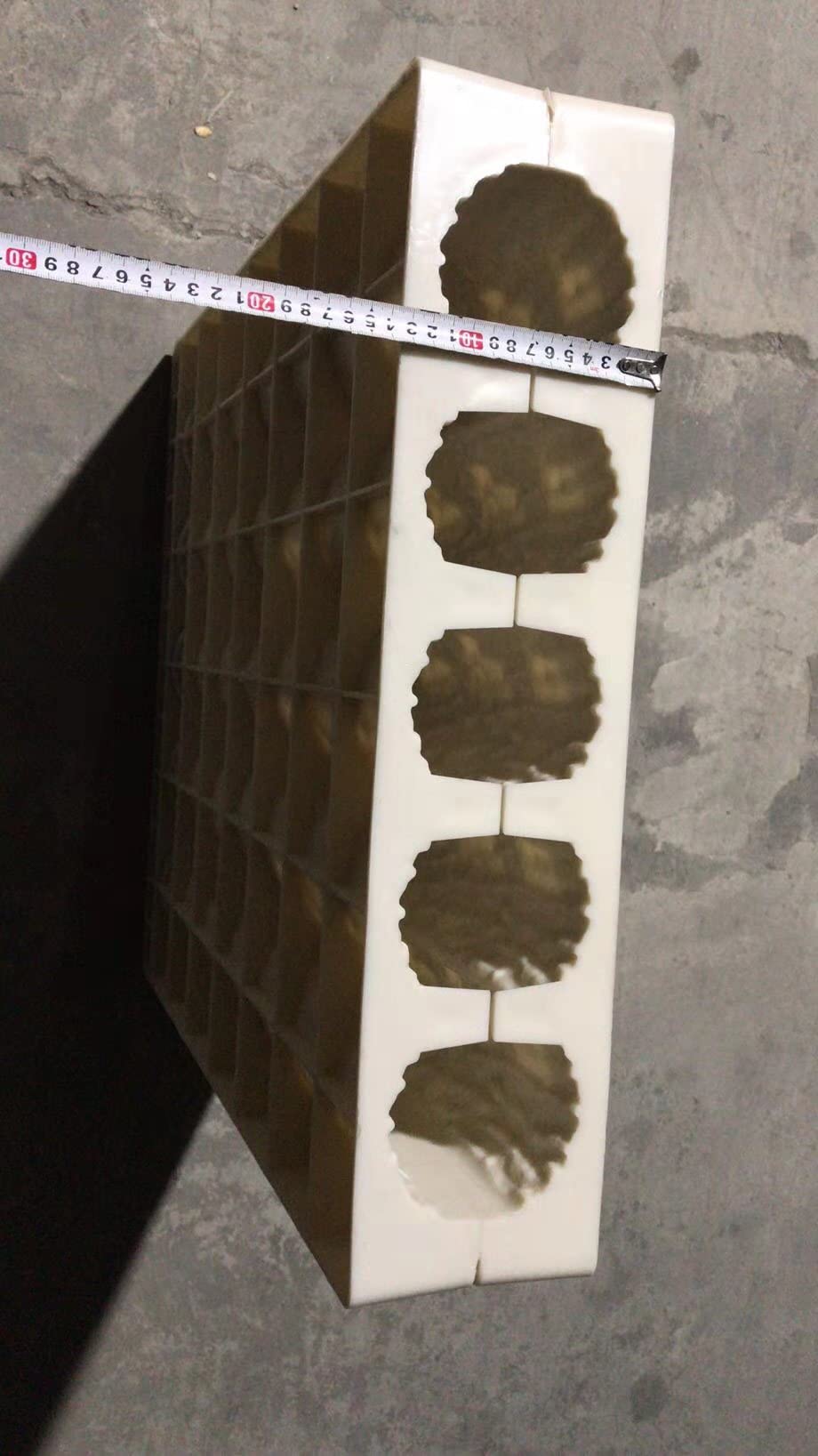 Reazone Molds High 40cm Precast Garden Decorative Concrete Landscape Edging Plastic Mold for Sale