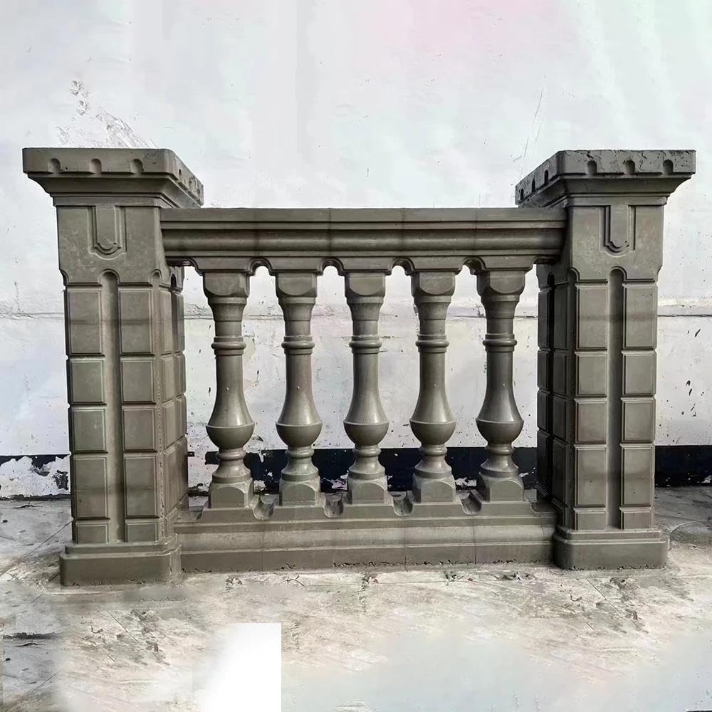Roman Post railing mold vase fence template balcony guardrail cast-in-place cement European villa building column