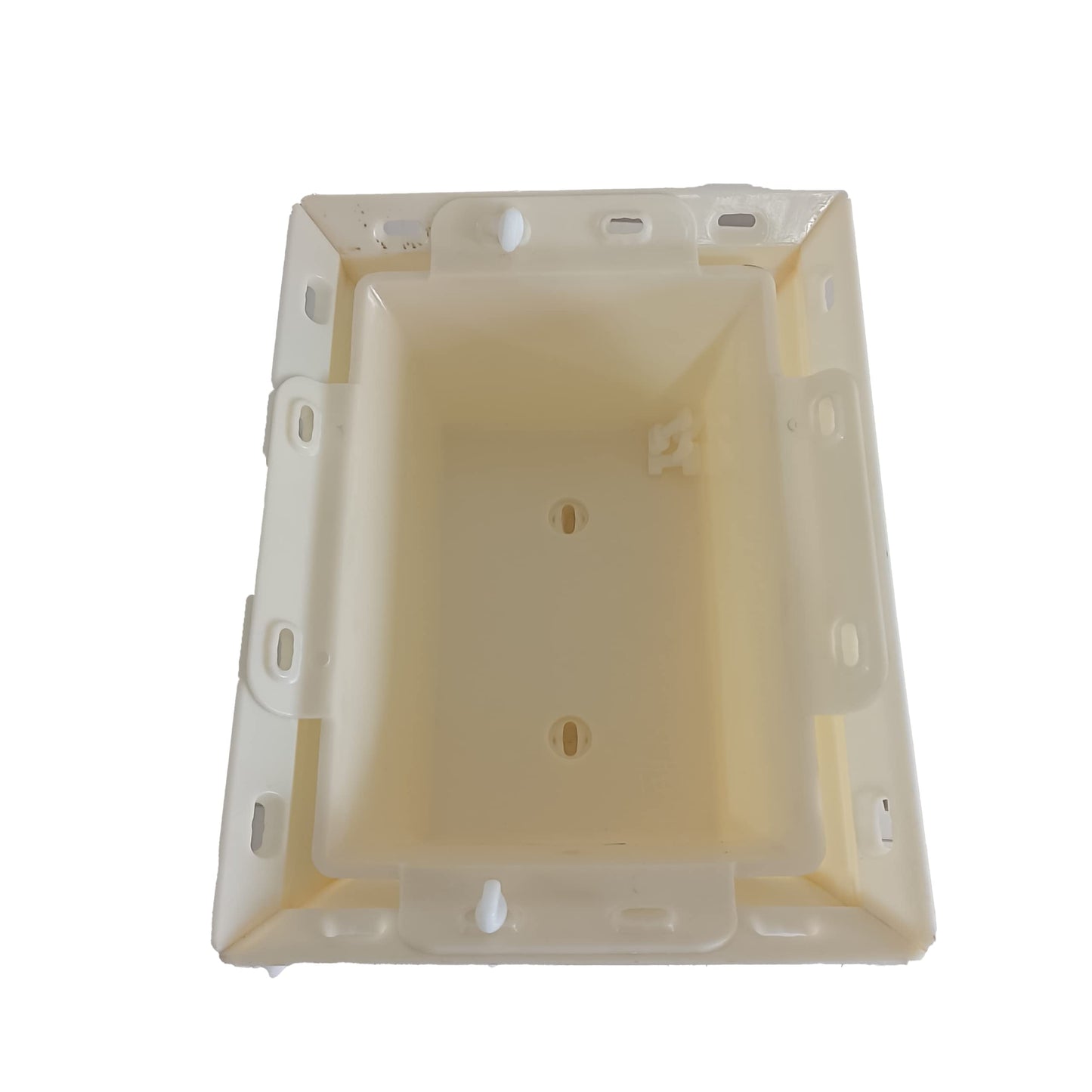 Reazone Molds Cement Pot Mold, Cement Homemade Hexagonal Rectangle Thickened Pot Concrete Model, Bottom Grouting