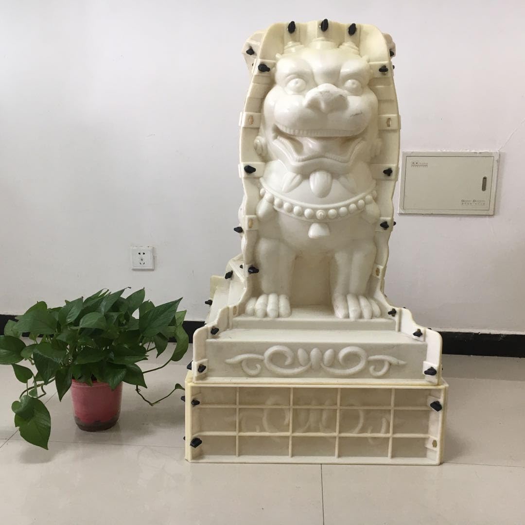 Reazone Molds RZS05 Little Lion Shape Plastic ABS Cement Mould Concrete Mold Farmwork