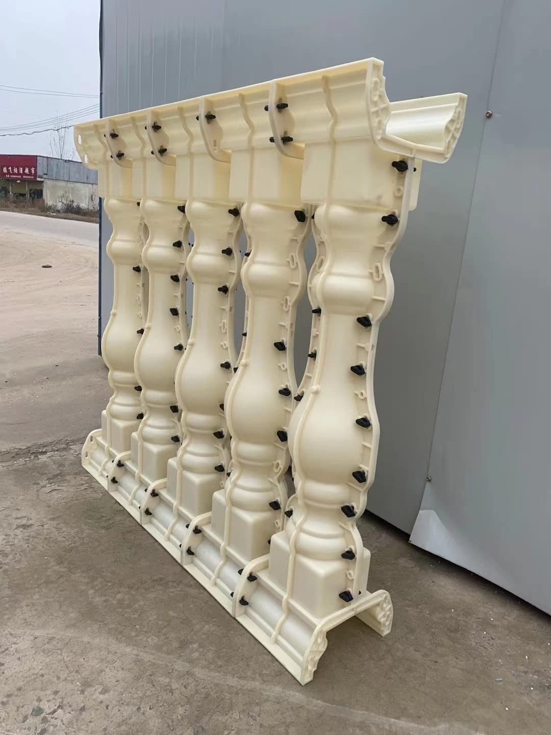 5 Per Meter ABS Terrace Casting Decorative handrail vase Column Concrete Fence Form Balustrade Mold