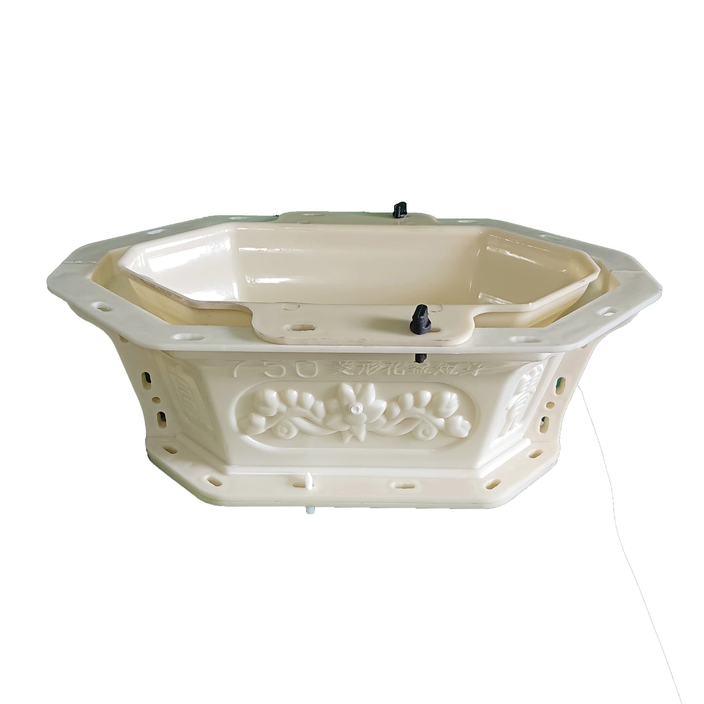 Reazone Molds Diamond-Shaped Home-Made Flower Pot Mold, New Concrete ABS Material Model