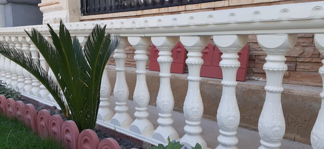 Reazone Molds Concrete Baluster Mould Tianyi Gold Art Style