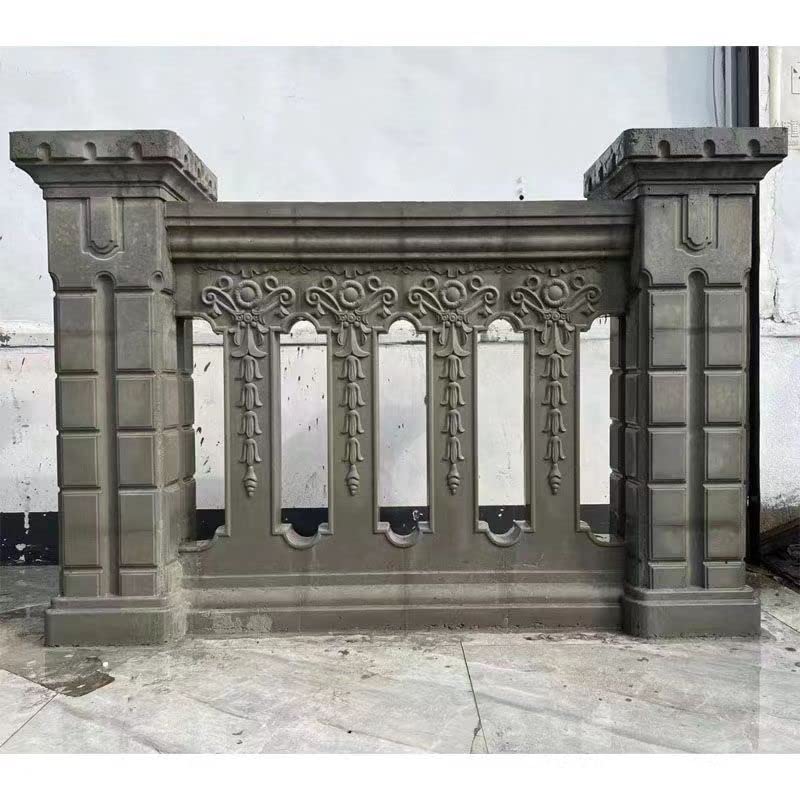 The Carved Railing Carved Roman Pillar Mold European -Style Villa Cement Homemade Balcony Fence Complete Set Model