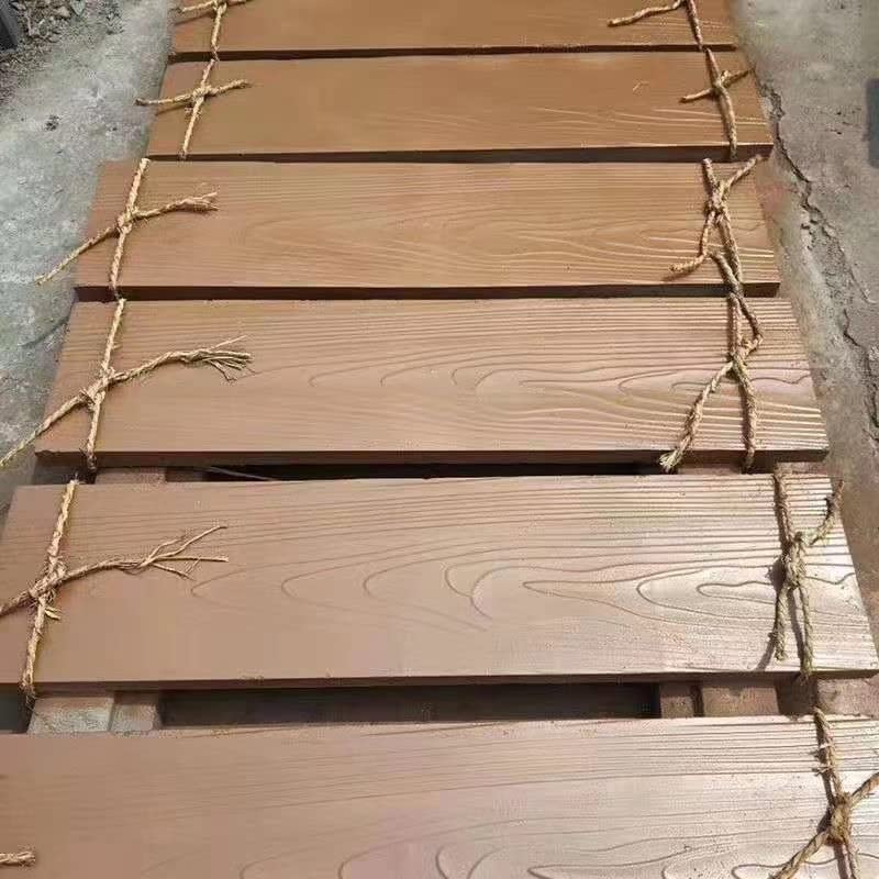 Anti -Wood Grain Cement Mortar Floor Mold Anti Wood Floor Tile Model Foot Brick Mold Park Commonly Used Floor Tile Mold