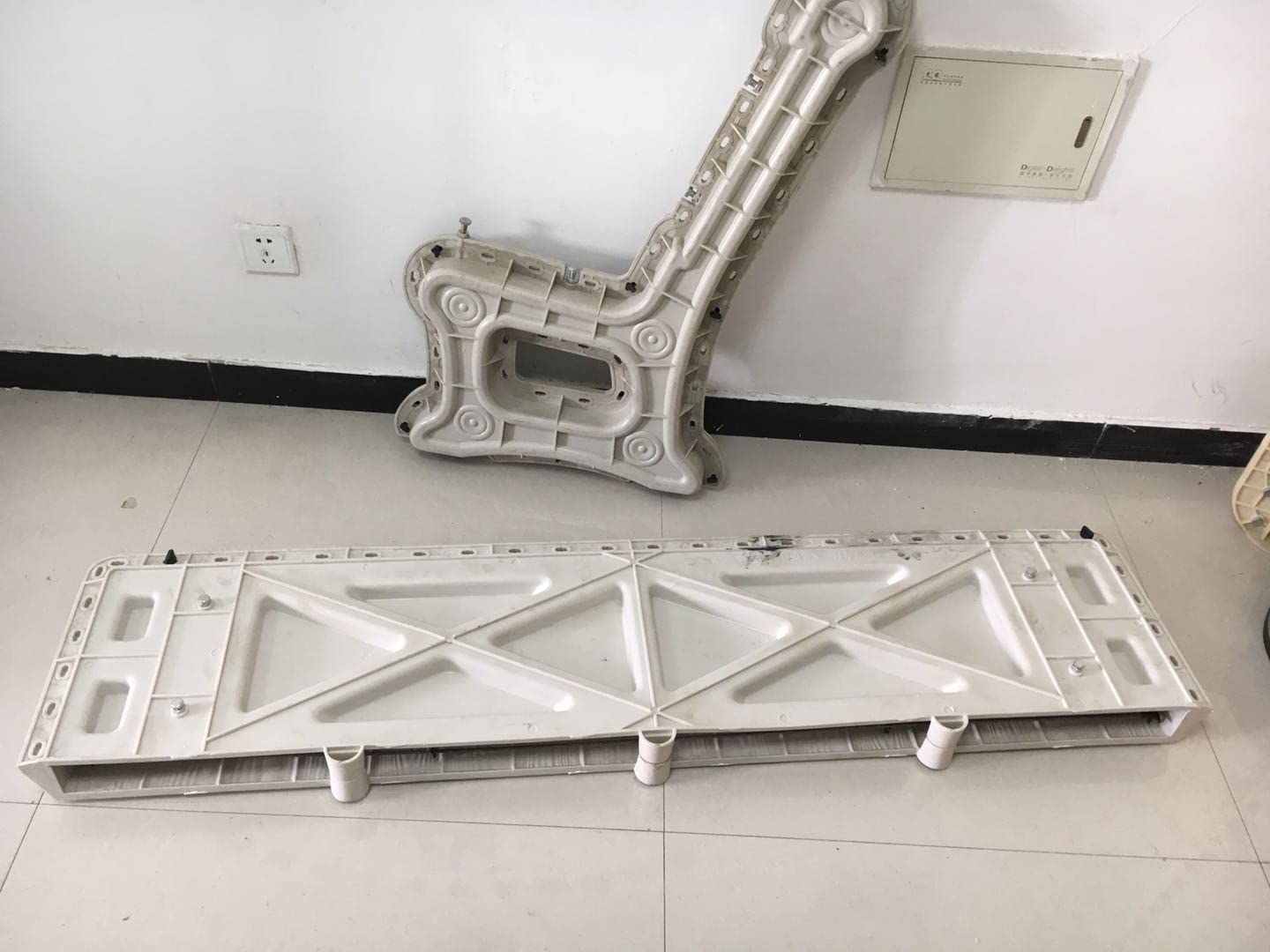 Reazone Molds precast Plastic Injection Concrete Cement Stone Bench Moulds for Outdoor Garden and Yard