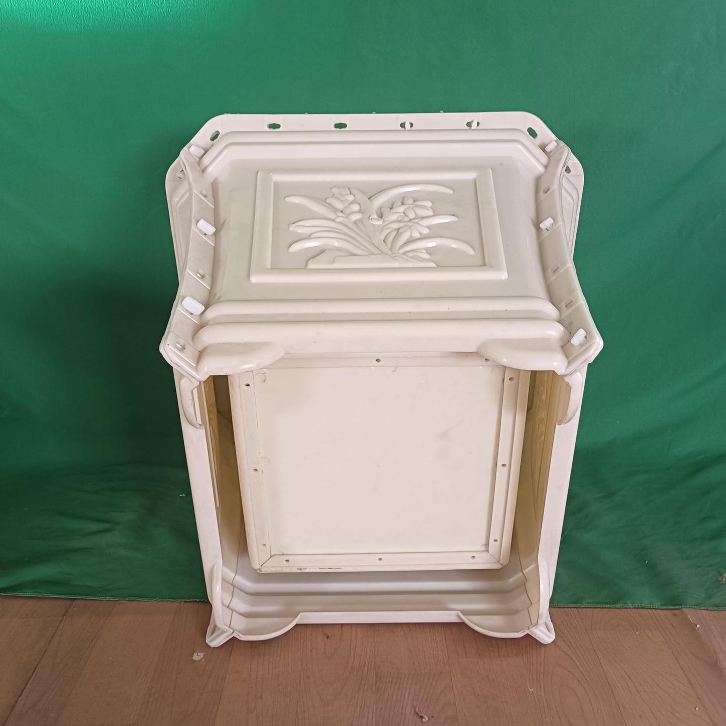 Reazone Molds RZF16 Square Orchid Mould Making Concrete for Garden Flower Pot