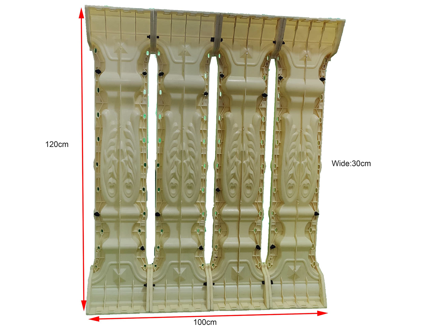 Roman Post Railing Mold vase Fence Template Balcony guardrail cast-in-Place Cement European Villa Building Column