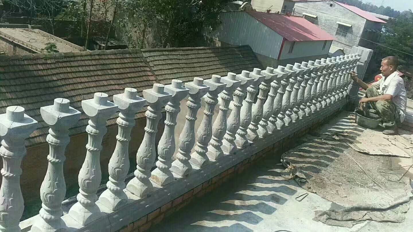 Reazone Molds Concrete Baluster Mould Tianyi Gold Art Style
