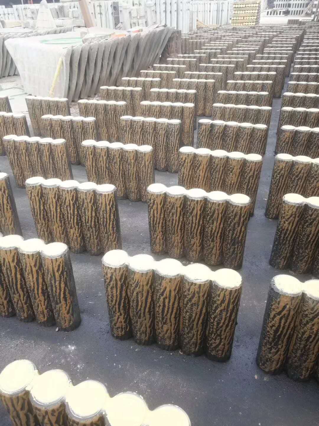 High 60cm Precast Garden Decorative Concrete Landscape Edging Plastic Mold for Sale