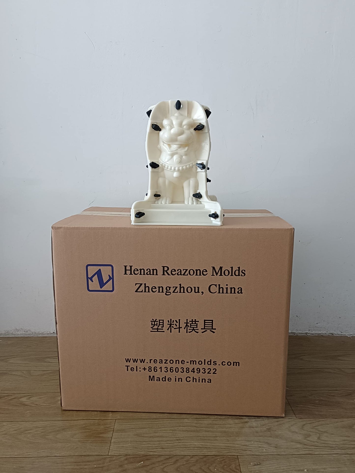 Reazone Molds Little Lion Shape Plastic ABS Cement Mould Concrete Mold Farmwork