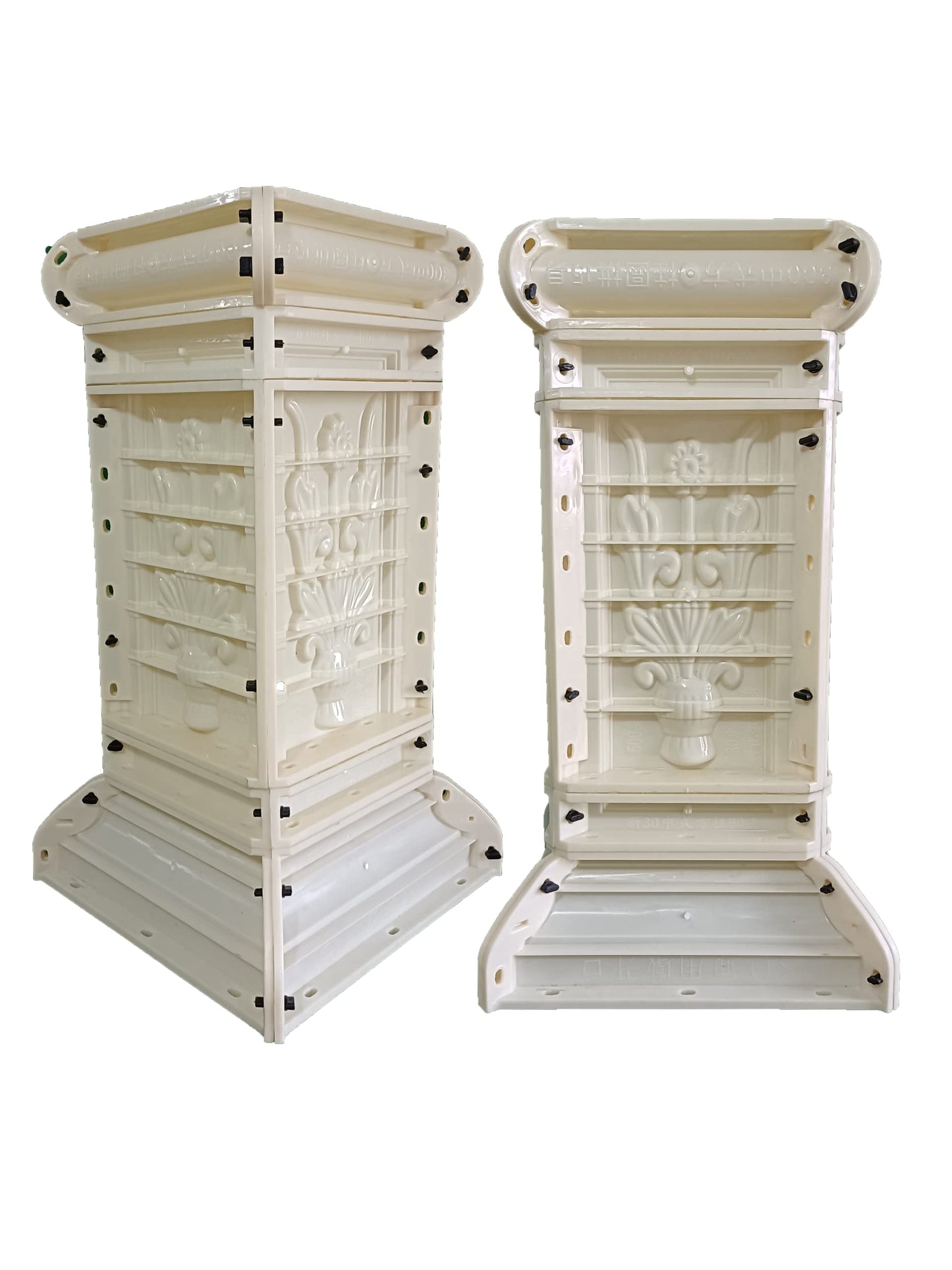 Reazone Molds Square Pillar pier Mold, Roman Pillar pier Column, European Square Pillar pier Foot Model