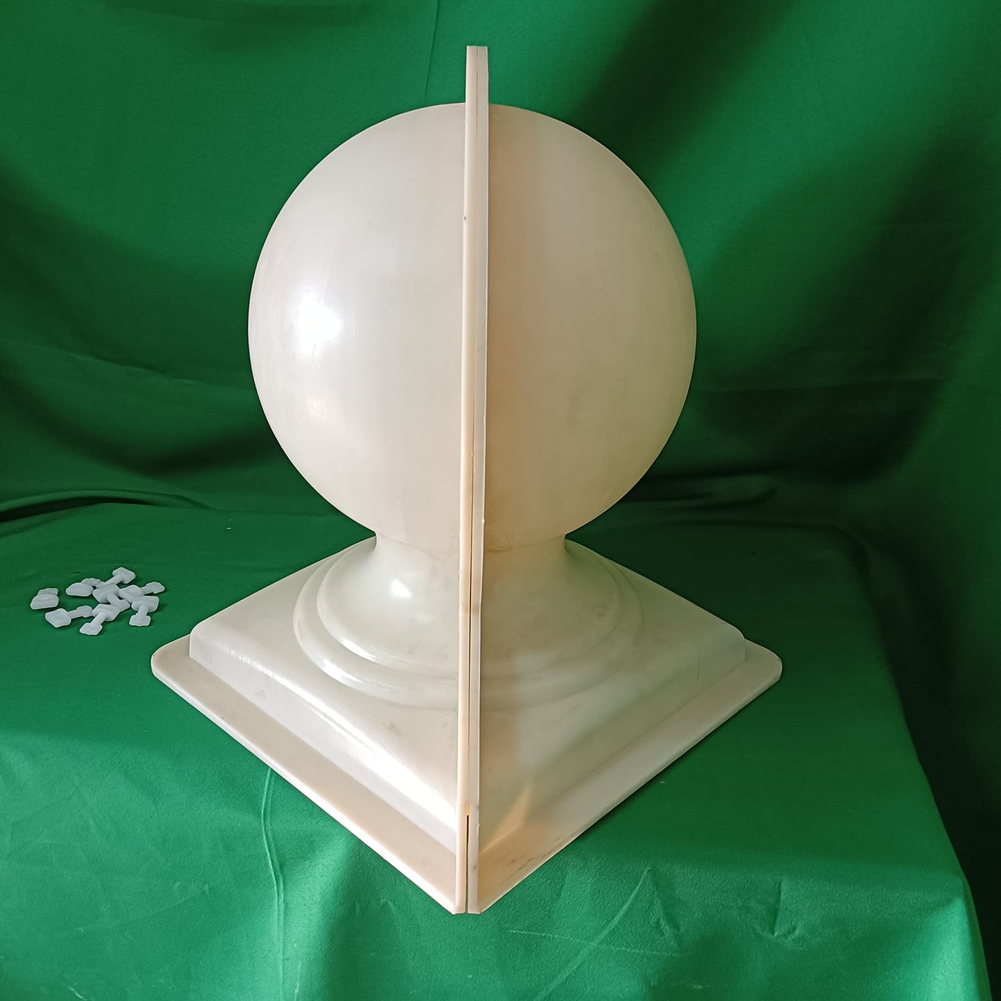 Reazone Molds Engineering Grade Material ABS Light Yellow Plastic Diameter 32cm Factory Price Low MOQ Railing Decora