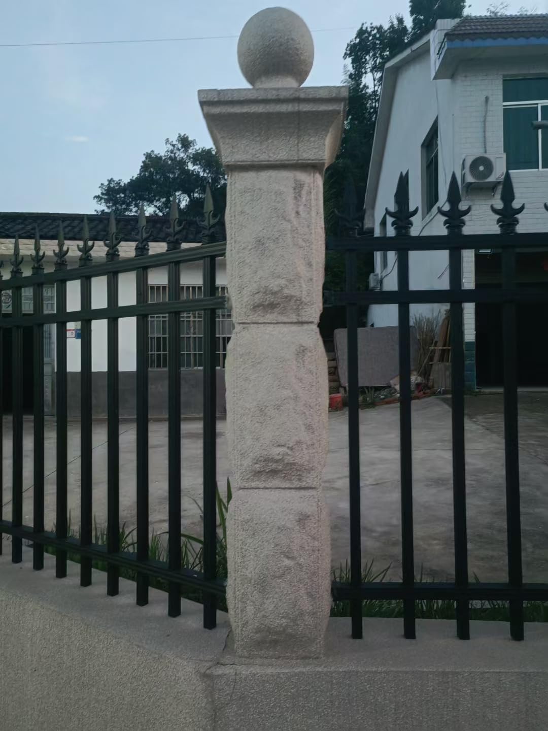 Reazone Molds Fence Art guardrail Cement Mold Outdoor Villa House 20 Spaced Columns Roman vase Installation Project, White, RZP-50