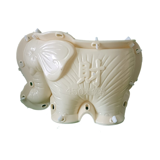 Precast 45cm Garden Decorative Concrete Animal Large Elephant Shape Planter Flower Pot molds for Garden