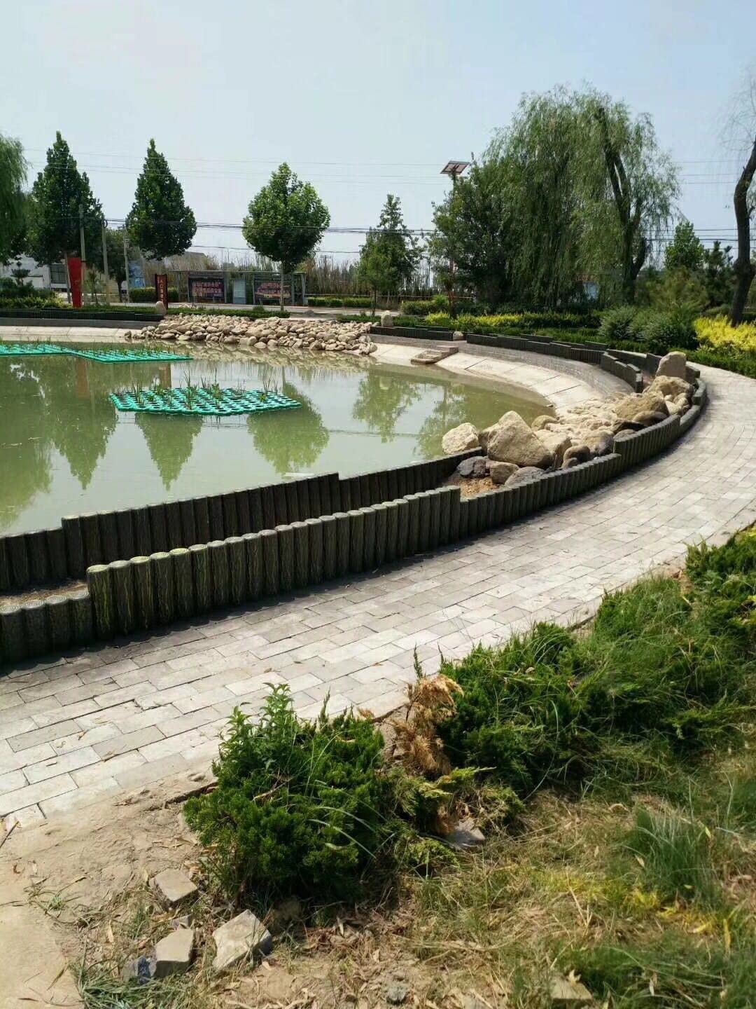 High 60cm Precast Garden Decorative Concrete Landscape Edging Plastic Mold for Sale