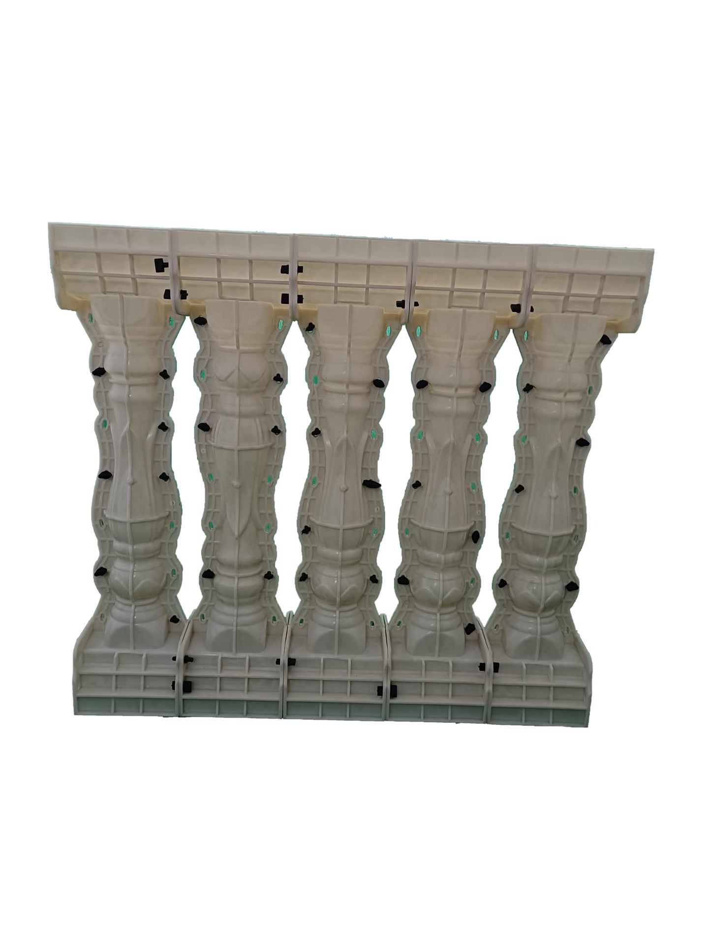 Reazone Molds 93cm Heigh Durable Strong ABS Material Concrete Fence Baluster Mold for Garden Decoration