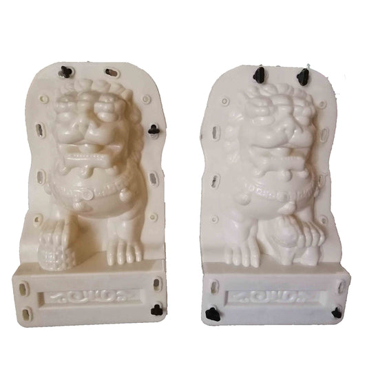 Reazone Molds ABS Precast Garden Decorative Concrete Plastic Animal Lion Mould