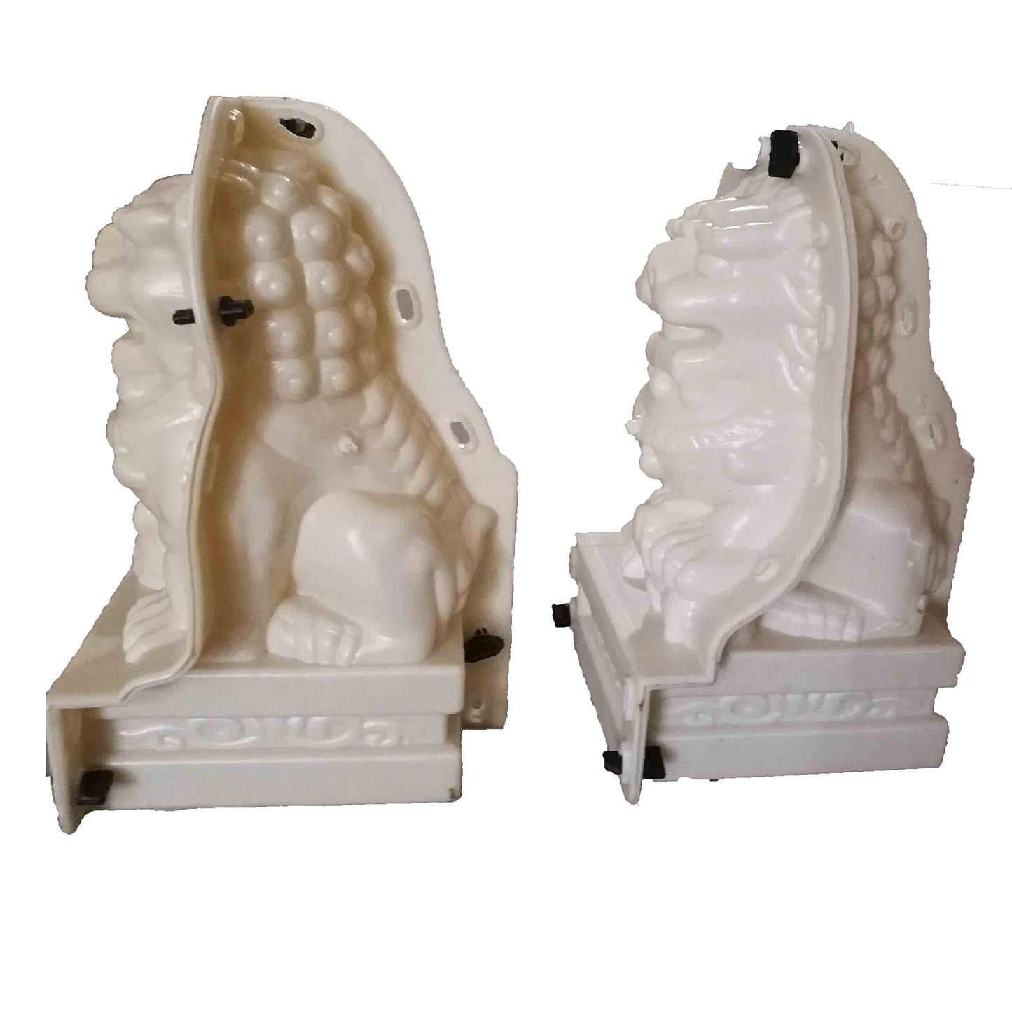 Reazone Molds ABS Precast Garden Decorative Concrete Plastic Animal Lion Mould