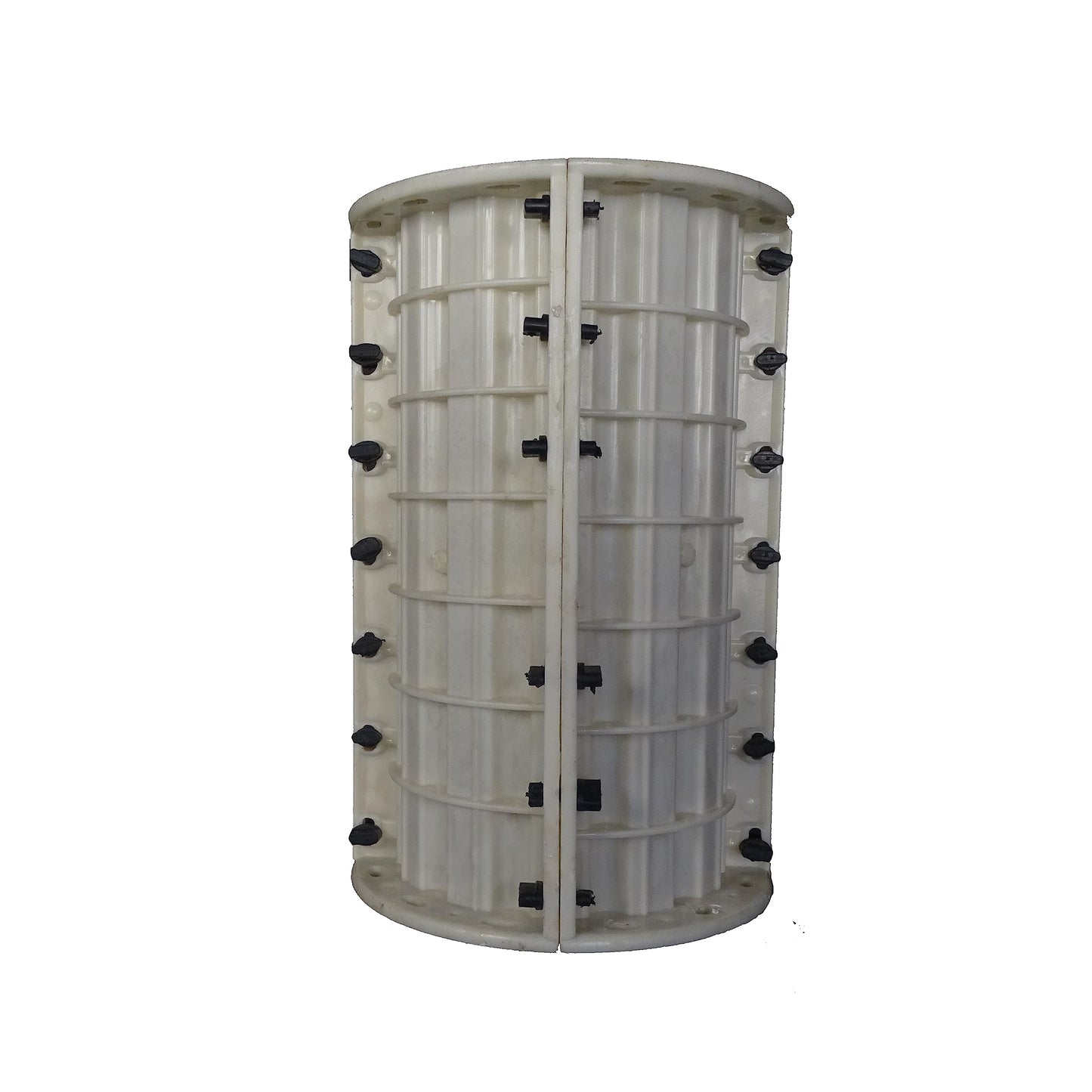 25cm/9.84in Round Column Wedding Ceremony Party Decoration Reusable Mould Pedestal Flower Seat Gypsum Concrete Mold