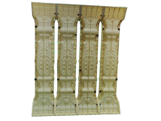 Roman Post Railing Mold vase Fence Template Balcony guardrail cast-in-Place Cement European Villa Building Column