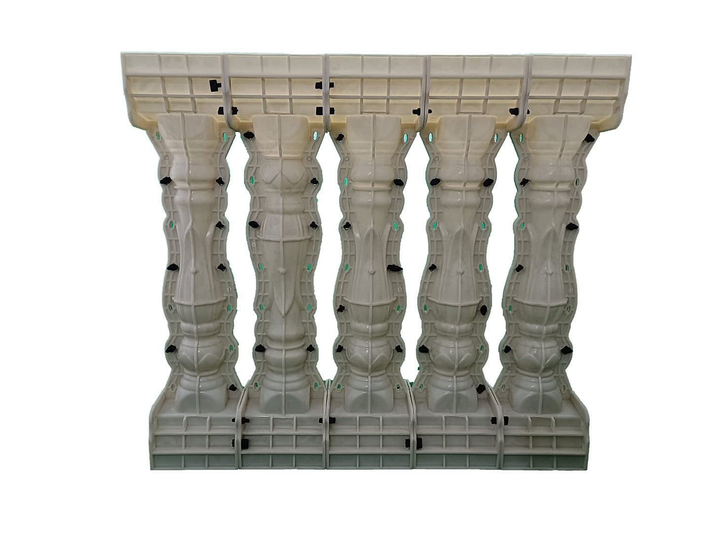 Reazone Molds 93cm Heigh Durable Strong ABS Material Concrete Fence Baluster Mold for Garden Decoration