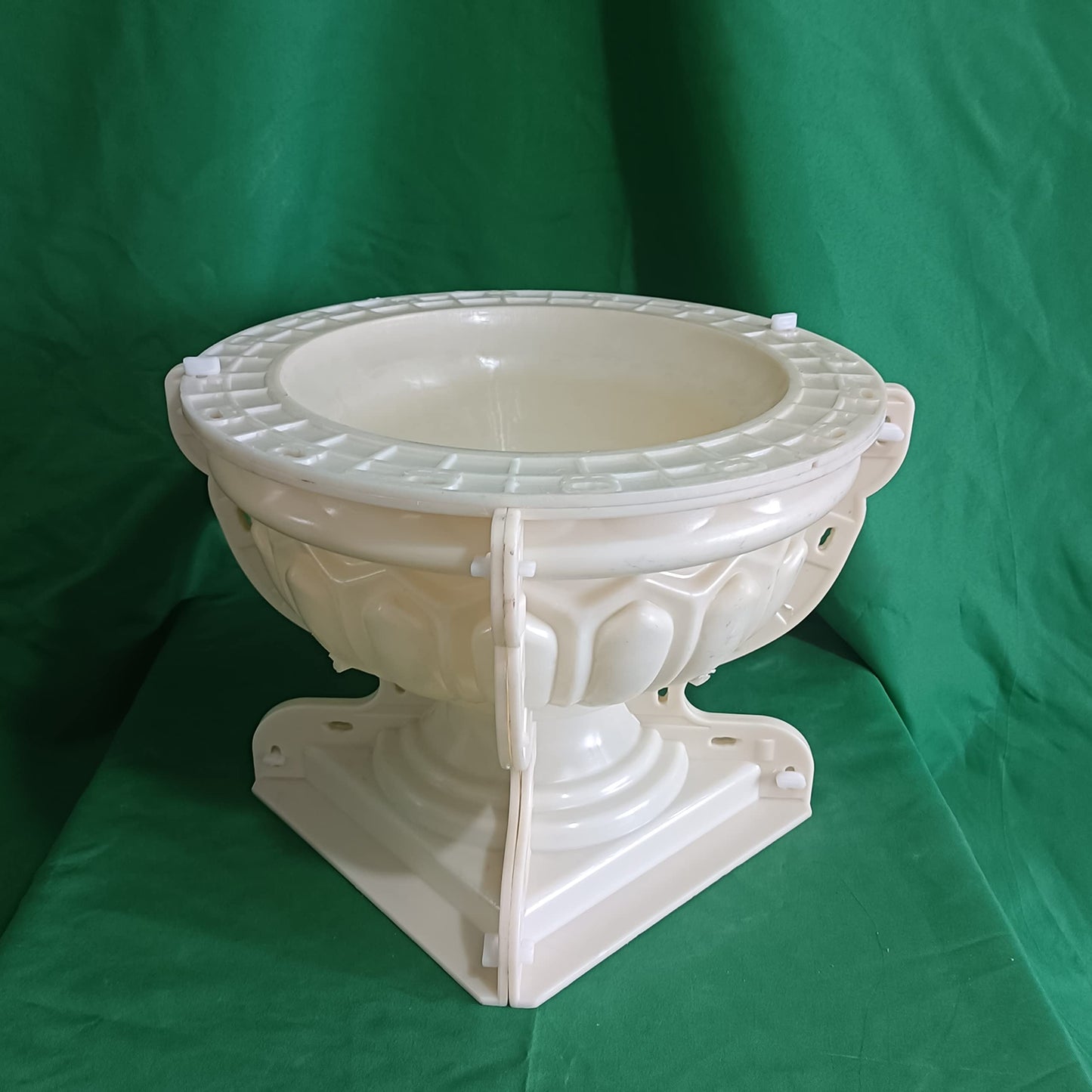 Reazone Molds Reazone ABS Plastic precast Concrete Flower Pot Planter molds for Sale White