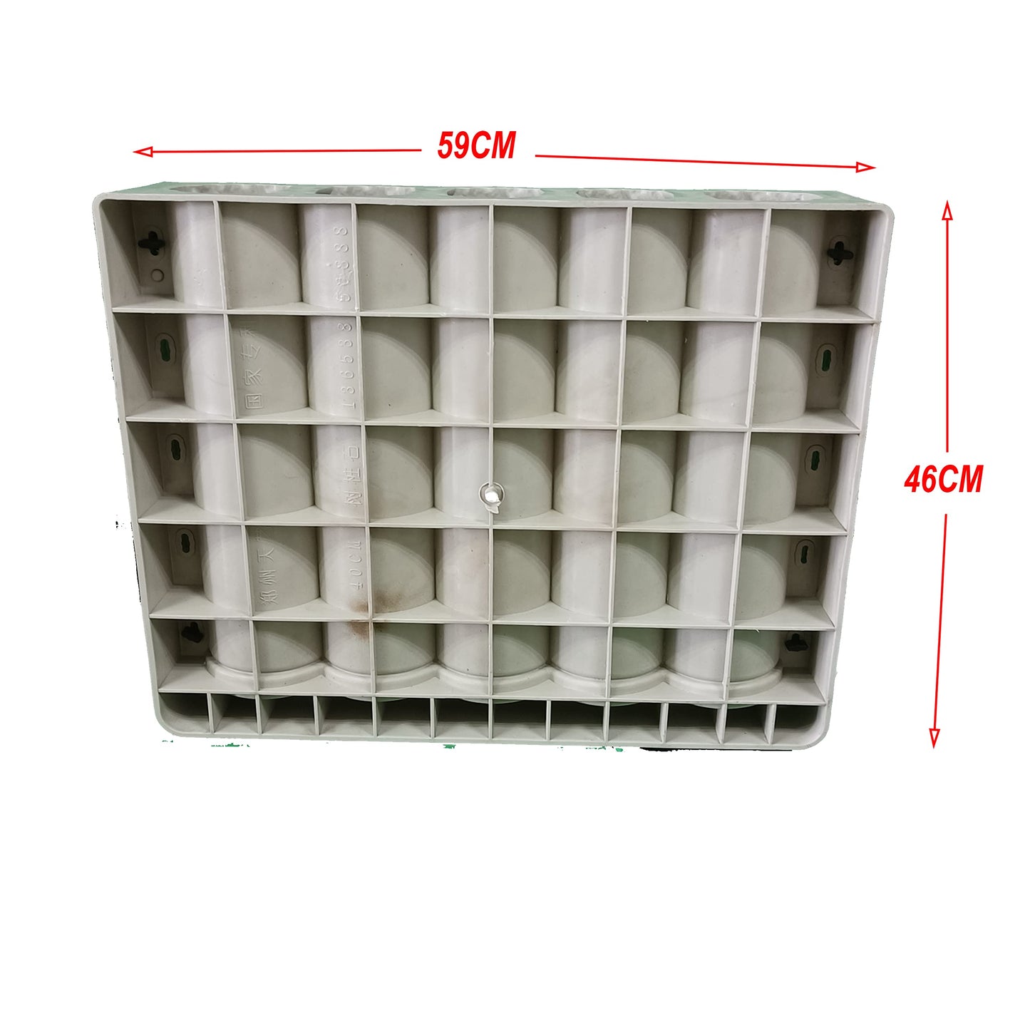 Reazone Molds High 40cm Precast Garden Decorative Concrete Landscape Edging Plastic Mold for Sale