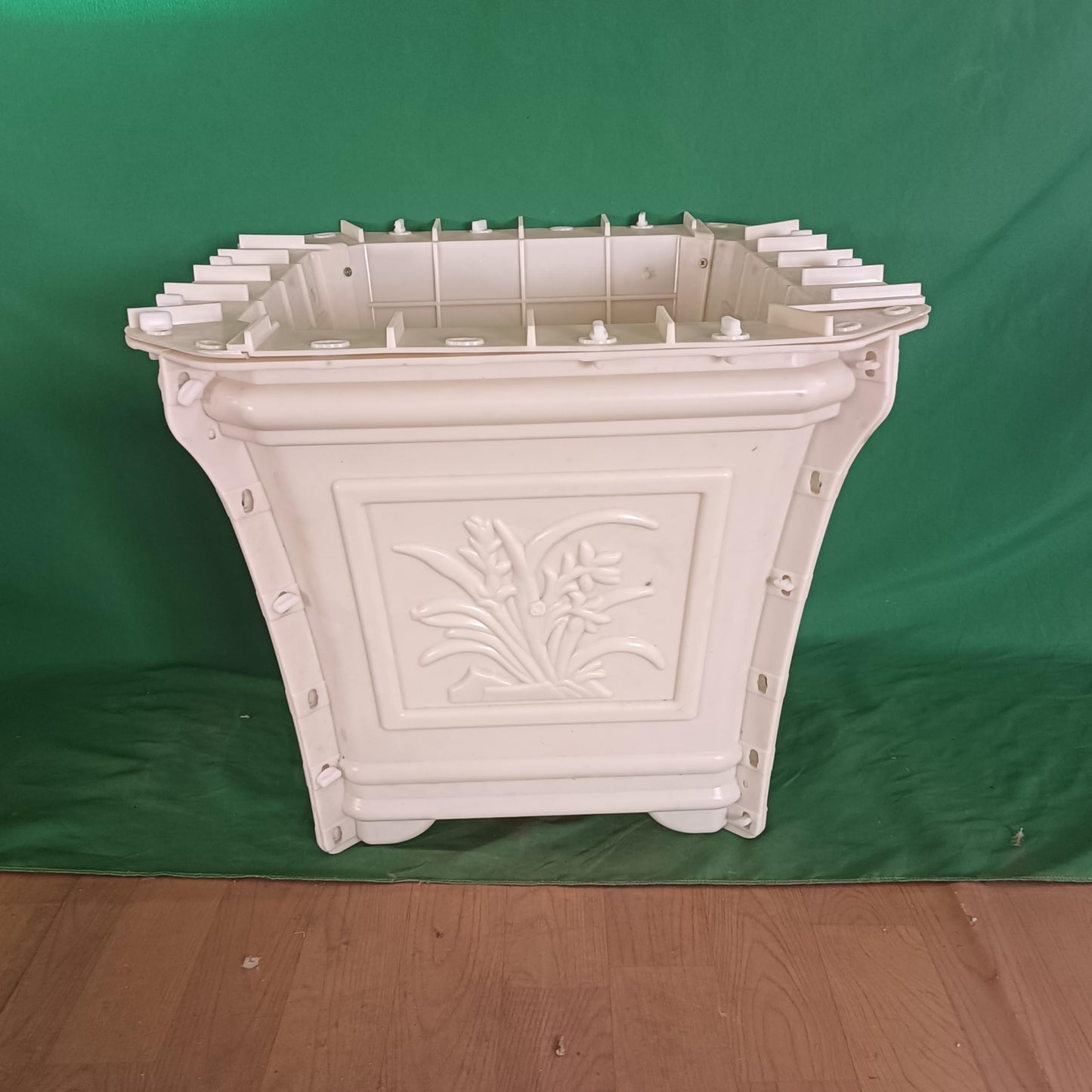 Reazone Molds RZF16 Square Orchid Mould Making Concrete for Garden Flower Pot