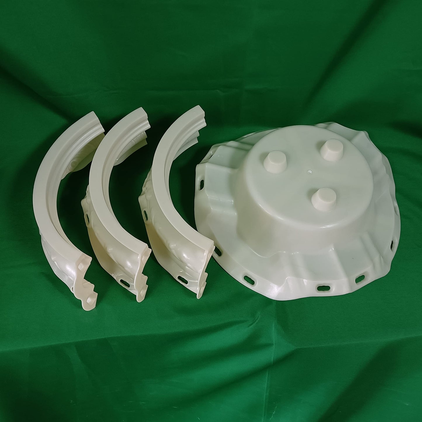 ABS Garden Concrete Round Flower Pot Plastic Molds Pot Base Mould