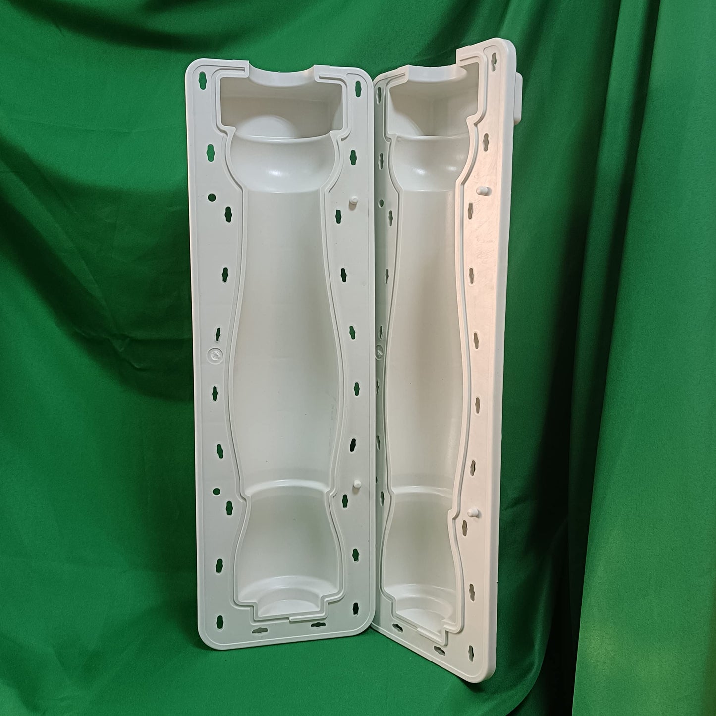 Reazone Molds 2023 New precast Plastic Decorative Square Flower Shape Concrete Baluster Mold Design for Sale