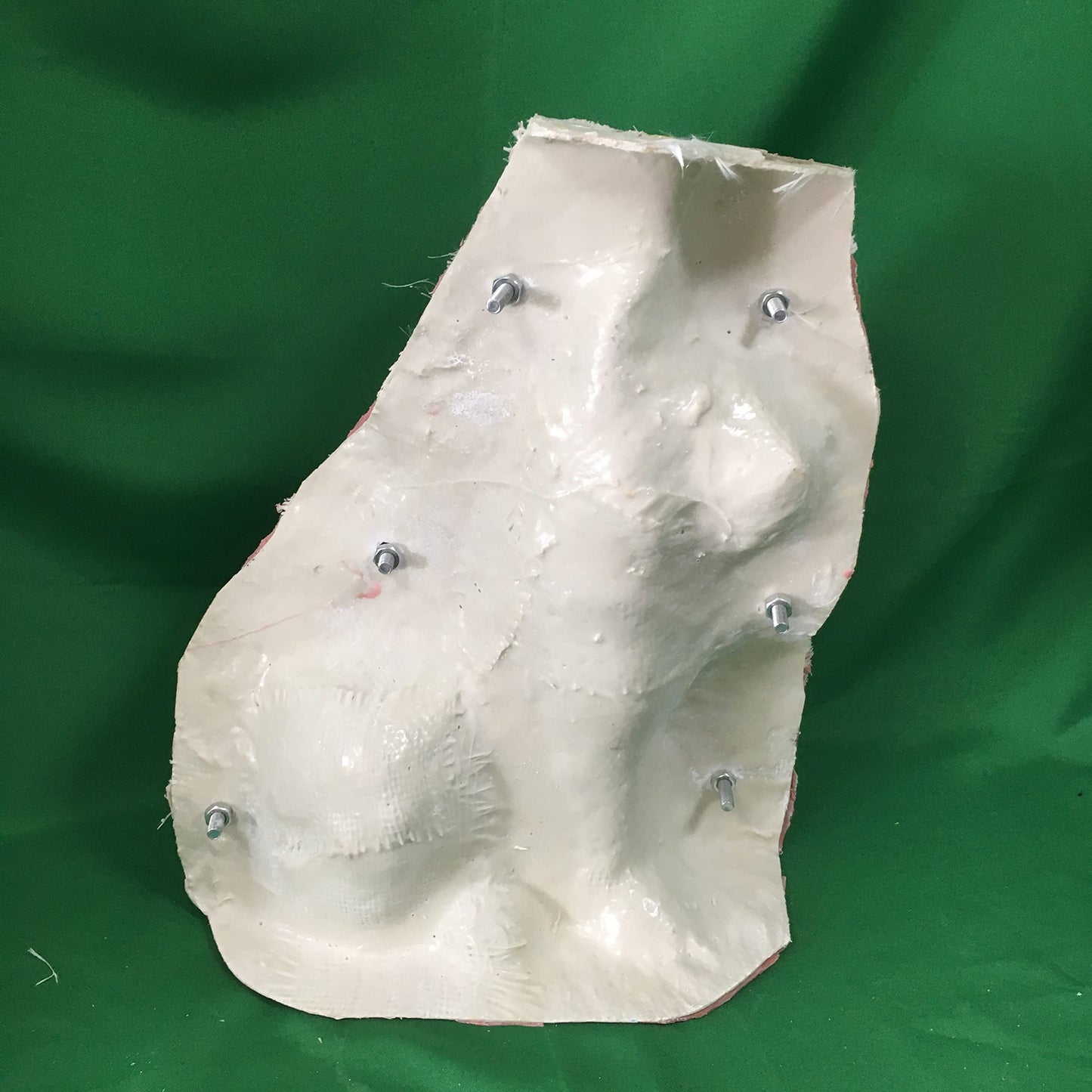 Reazone Molds Precast Garden Decoration Cement Concrete Statues Plastic Animal Dog Mold for Sale