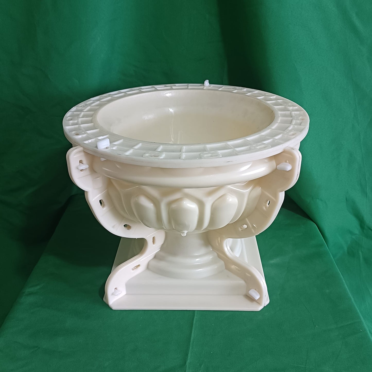 Reazone Molds Reazone ABS Plastic precast Concrete Flower Pot Planter molds for Sale White