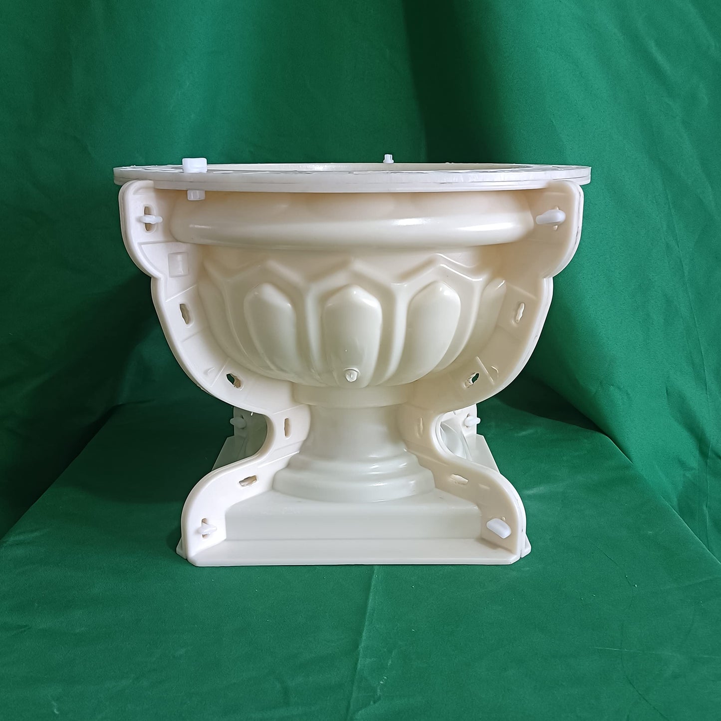 Reazone Molds Reazone ABS Plastic precast Concrete Flower Pot Planter molds for Sale White